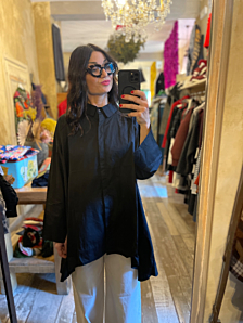 CAMICIA SATURDAY DONNA NERO CLAMAR