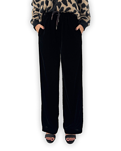 PANTALONE VELIERO DONNA NERO WU SIDE