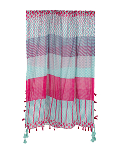 SCIARPA CRISTALLO DONNA FUCSIA AGHATA