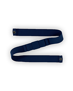 CINTA BASSA ELASTICO FIOCCO BLU HANDMADE