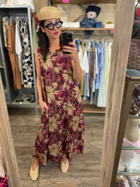ABITO GIZA DONNA CILIEGIA CALMAR